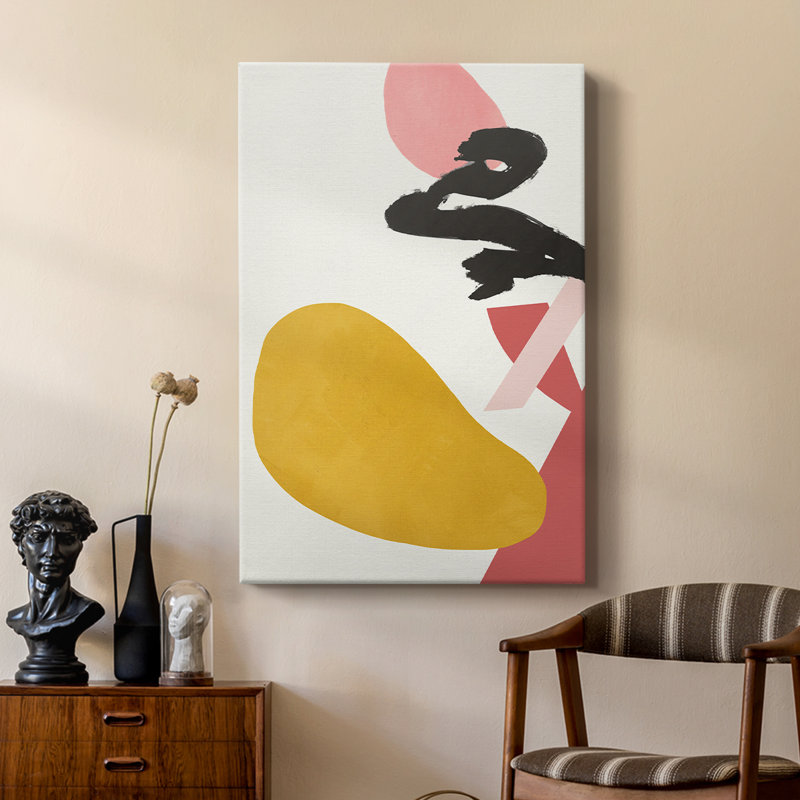 «Bright Boy I» - galerie tendue sur mesure Cavas, H 36 po x l 24 po