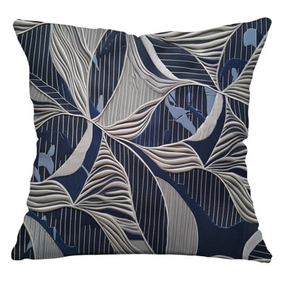 Coussin texturé réversible texturé