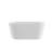 Skysea 67" in. x 31 1/9" in. Freestanding Soaking Acrylic Bathtub,with drain 2 in.,Gloss White