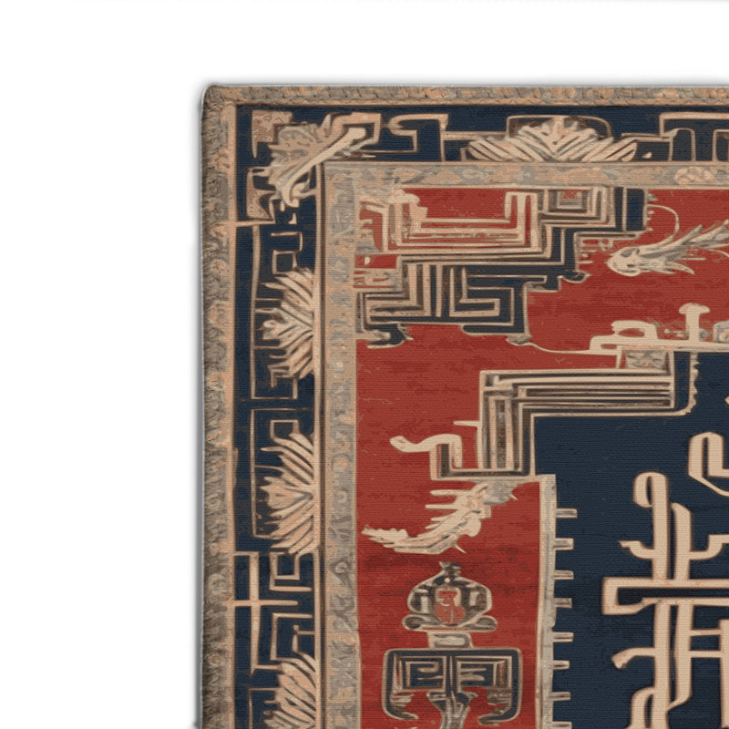 Tapis intérieur et extérieur ArtDeco, Rectangulaire 2 pi x 3 pi