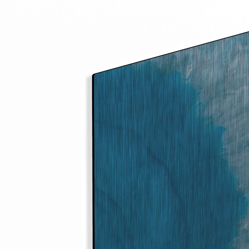Art mural en métal «Agate Geode II» par Wild Apple Portfolio, H 24 po x l 16 po