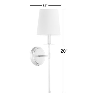 Mikels Steel Armed Sconce