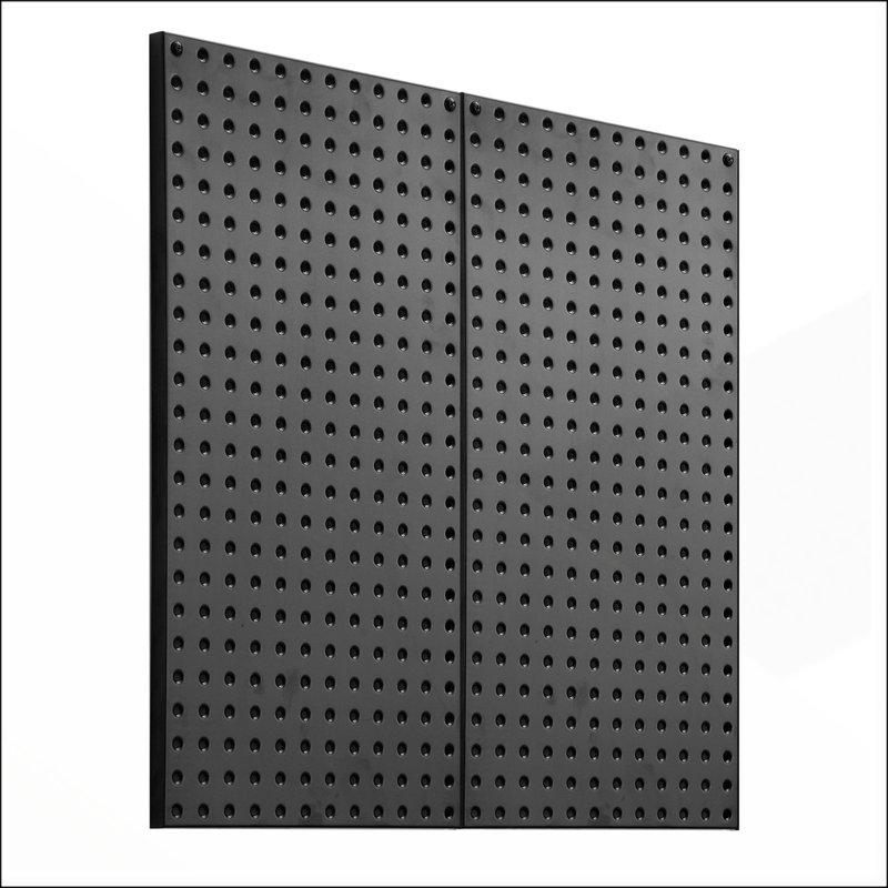 Panneaux perforés en métal robustes pour le rangement des outils de garage