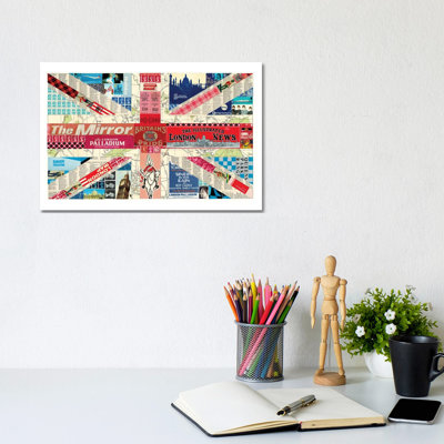Union Jack Flag - Wrapped Canvas Print