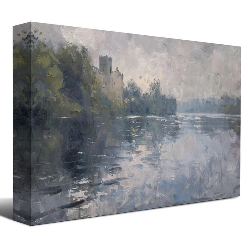 Toile encadrée 24 "x 36" avec cadre en bois, prête à être accrochée, 24 po x 36 po