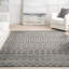 Tapis à motif géométrique marocain gris foncé Amanuel-1603297277