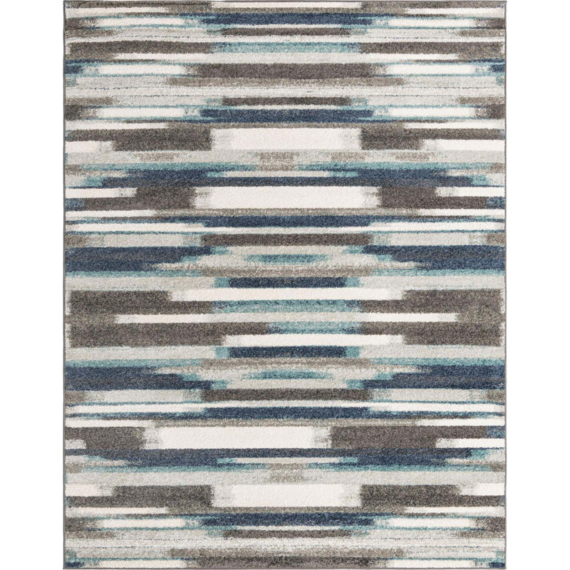 Hareer Abstract Indoor Rug, Rectangle 7'10" x 10'