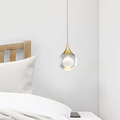Lyken 1 - Light LED Single Pendant
