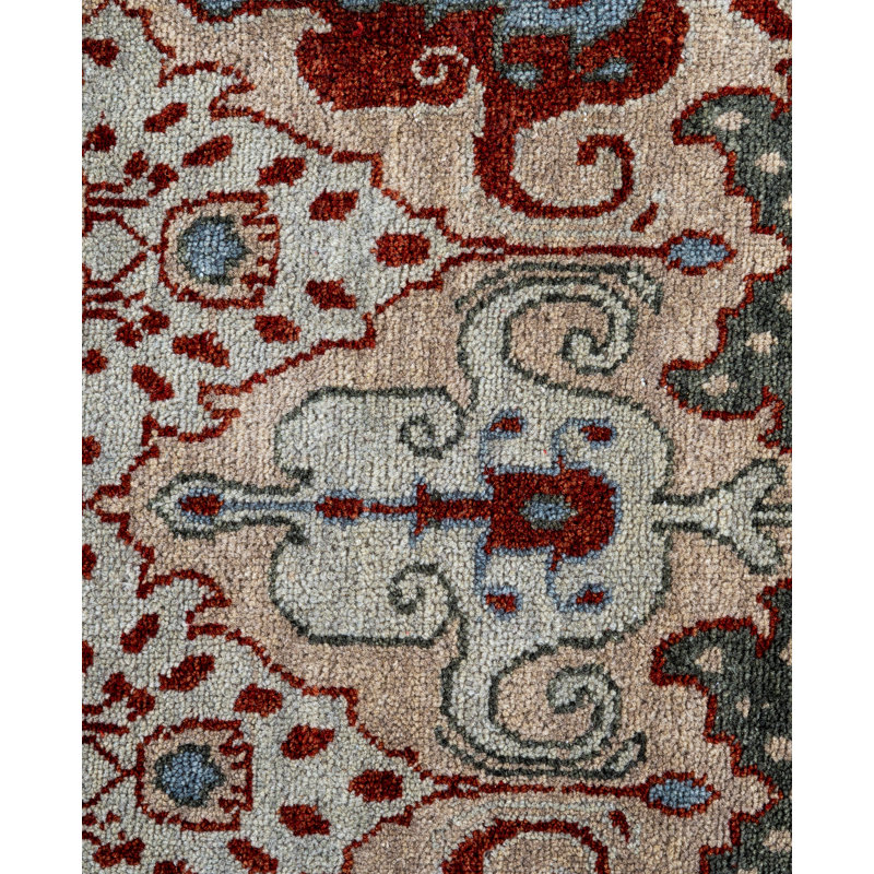 Overdyed One-of-a-Kind 7' 10" X 10' 1" Hand Knotted Area Rug