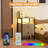 Dayonna End Table Set Nightstand with Charging Station 2 Drawer Wood Night Stand Bed Side for Bedroom-1160874288