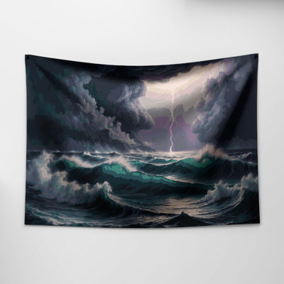 Tapisserie murale «Coastal Marine Weather Plus»