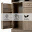 Armoire de rangement pour garde-manger autoportante Zorindale