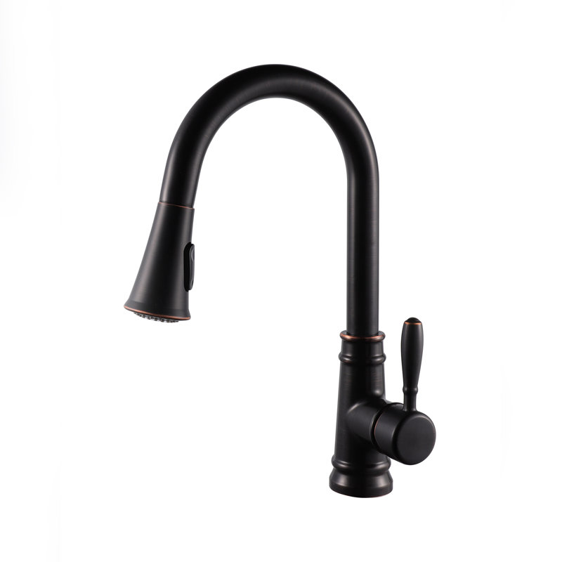 AA Warehousing Pull Out Kitchen Faucet, Oil Rubbed Bronze
