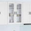 Vidaxl Kitchen Wall Cabinet With Shelf Concrete Grey 80 X 31 X 100 Cm-121217730-121217735