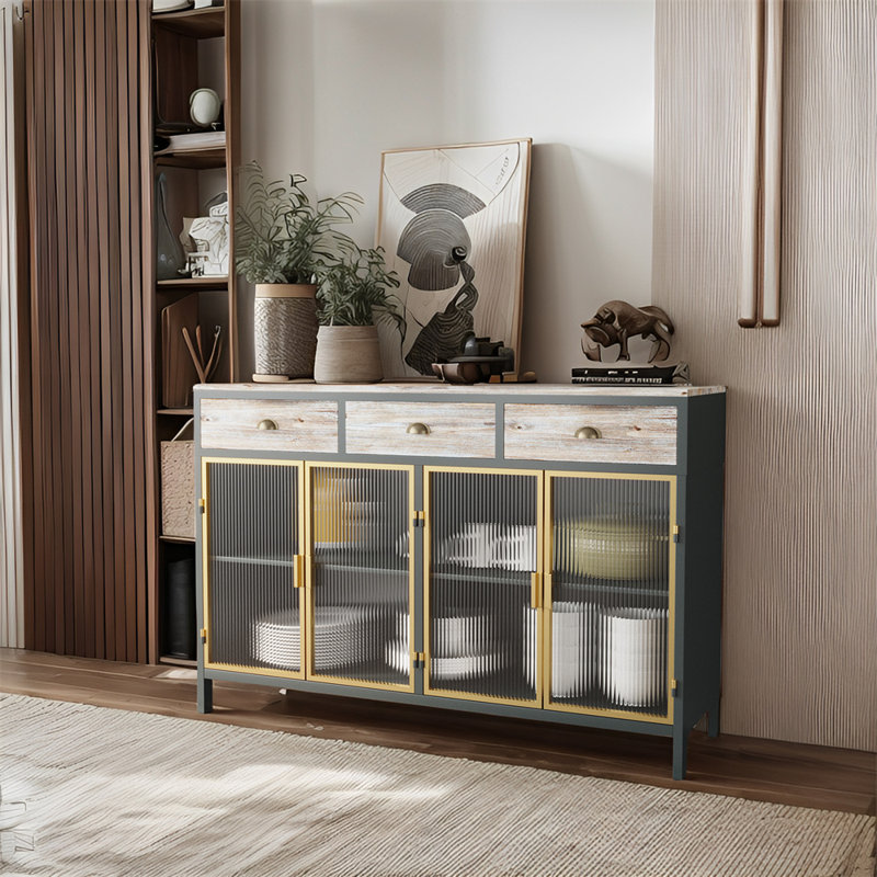 Console Talen, Brun clair/noir