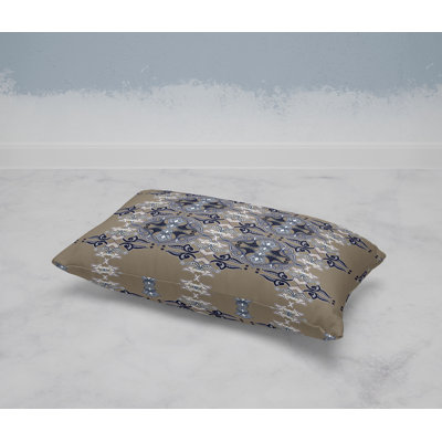 Floral Elegance  Rectangular Throw Pillow