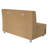 Pro Series Rustic Upholstered Armless Mobile Sofa with Tech Panel-101545350