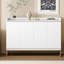 Grand lit escamotable avec pieds en fer, lit escamotable mural moderne, lit pliable pour la chambre à coucher, finition blanche-314034080
