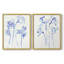 Inky Daffodils I - reproduction encadrée de qualité supérieure - prête à être accrochée - aucun clou requis - aucun clou requis-354193026-354193025
