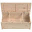 Amitabh Storage Box 110x50x45.5 cm Solid Wood Pine-1227230980