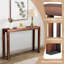 Console de 46 po en bois massif pour halls d'entrée et couloirs-1905792215