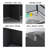 Mickaela Rectangle 2 Person Partition Desk with Cable Management