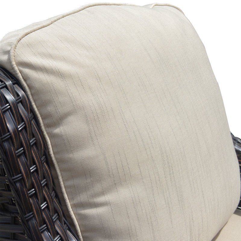 Ensemble de patio complet 6 pièces avec coussins NTC, Beige