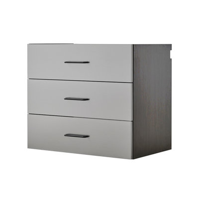 Astro Series 32 In. W X 28 In. H X 20 In. D Metal Wall Mounted Base Drawer Storage Cabinet