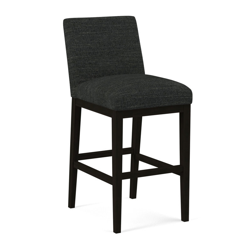 Upholstered Stool, 61606-88, Espresso