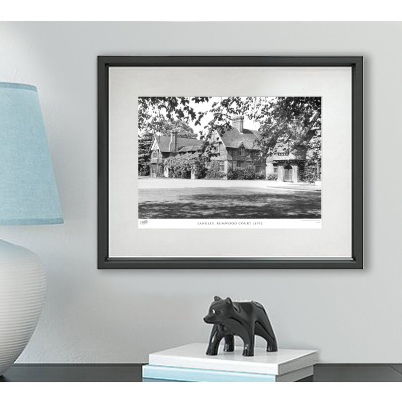 Langley, Rumwood Court C1952 by Francis Frith - Single Picture Frame Print, 60cm H x 80cm W x 2.3cm D