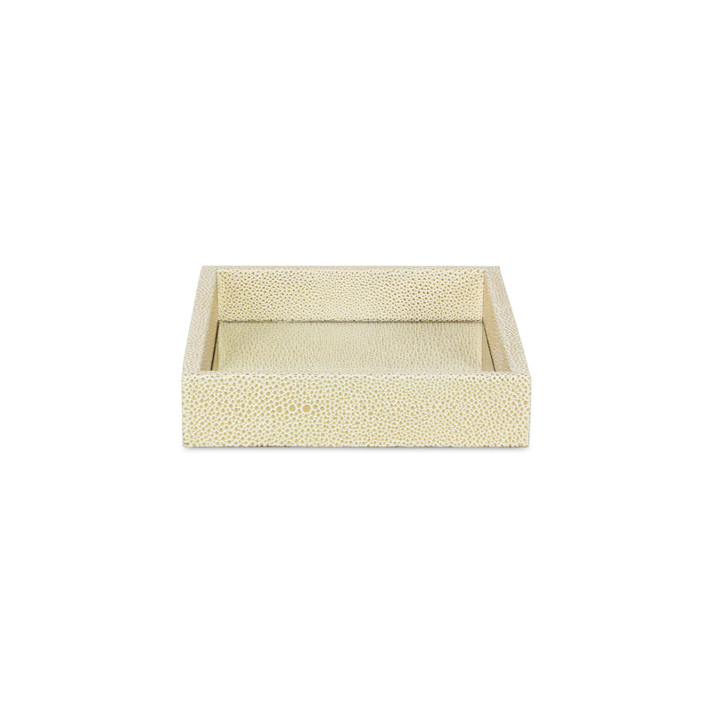 Plateau de service, Or blanc