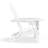 Wolak High Density Polyethylene Folding Adirondack Chair With Double Cup Holder-265647082