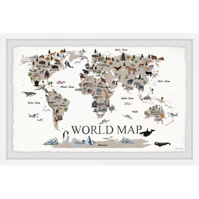 Find the Animals Framed Print