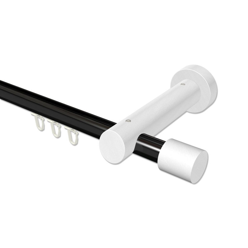 Dedham Adjustable 2cm Curtain Pole Set, 5cm H x 420cm W x 15cm D