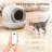 White Smart Self-Cleaning Cat Litter Boxes, Automatic Litter Box with App Control