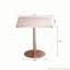 Table bistro de 31,5 pouces avec plateau en faux marbre Squard Modern-129390055-129390054