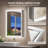60X30" Beveled LED Medicine Cabinet With Anti-Fog Mirror – Surface/Recessed Mount, Dimmable Lights, Outlet, Clock & Sensor Light-116885198-116885206