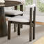 Ensemble de 2 chaises de salle à manger en bois, chaises de cuisine modernes rembourrées Boucle-293788852