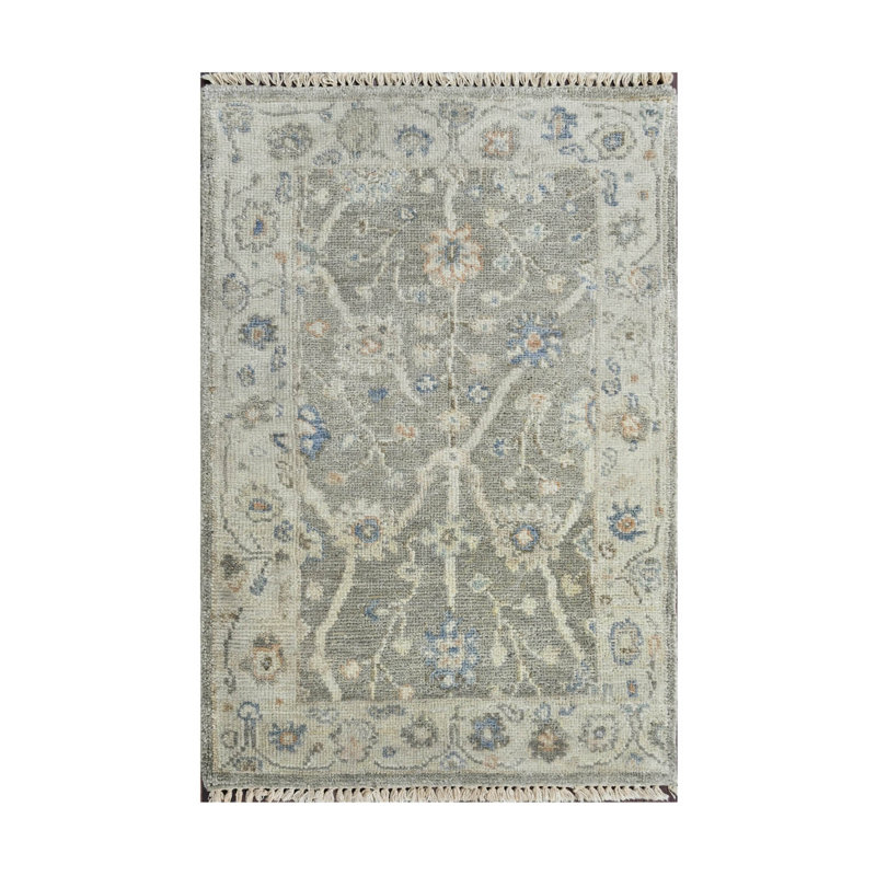 Sirko Wool Floral Rug