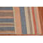 Tapis turc moderne terre de ton Kilim 1 x 13