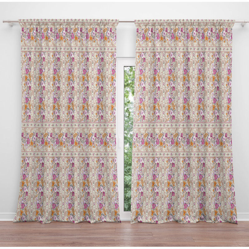 Paire de rideaux obscurcissant en polyester Pawlonka, L 20 po x L 82 po