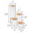 Moraga Glass Canister - Set of 4