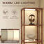157cm Veneered LED Column Floor Lamp-1144642857