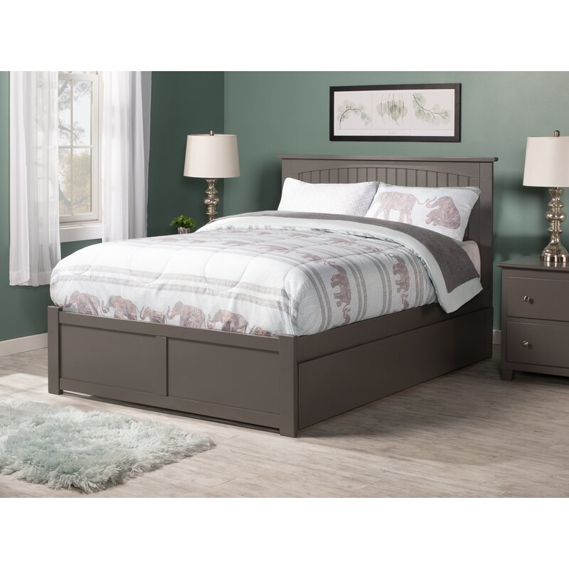 Three Posts™ Marquette Solid Wood Bed & Reviews | Wayfair