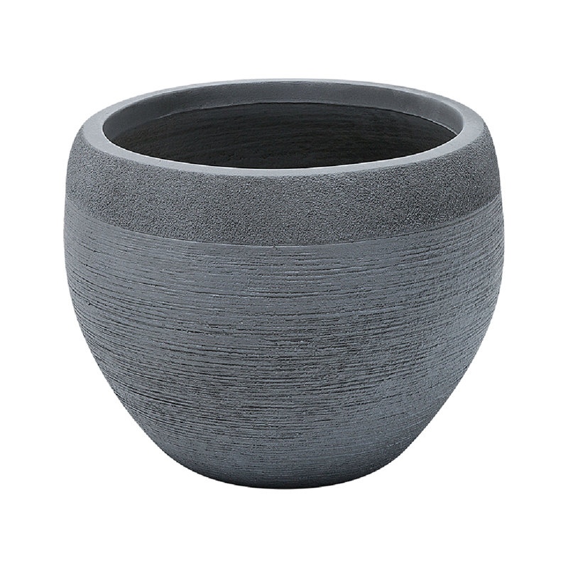 Atziry Pot Planter, Grey , 39cm H x 50cm W x 50cm D