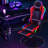 Homall Ergonomic Gaming Chair with Massage, RGB LED Lights and Footrest-92584462