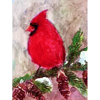 Winter Cardinal - Impression sur toile tendue