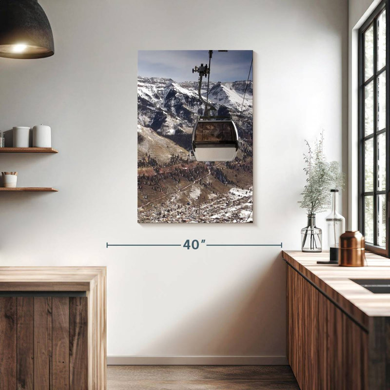 Aime Telluride Cable Car, 39" H x 26" W