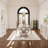 7 Piece Dining Table Set With 6 White Boucle Dining Chairs-1997858165-1997858122