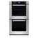 Cosmo 30 in. Haven Collection Double Electric Wall Oven, True Convection, Blue Porcelain, Self Cleaning in Stainless Steel